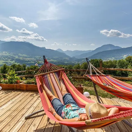 Les Esseroliettes - Spa Bien-Etre Et Spa De Nage - Massif Des Bauges -Savoie Guest house