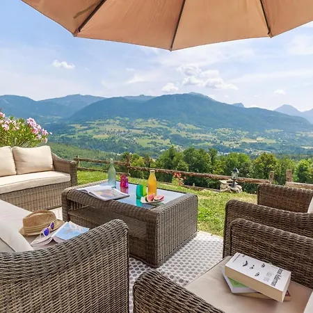 Les Esseroliettes - Spa Bien-Etre Et Spa De Nage - Massif Des Bauges -Savoie Guest house